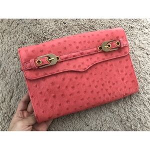 Rebecca Minkoff Pink Leather Clutch
